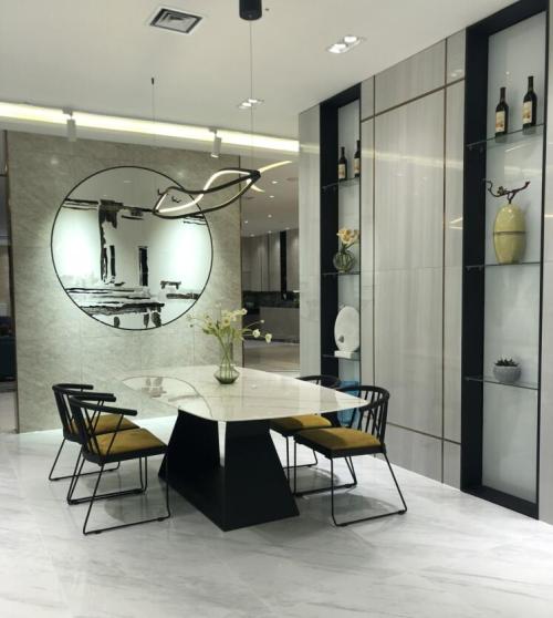 通利大理石瓷砖长沙郁金香旗舰店| 演绎精致与时尚的魅力