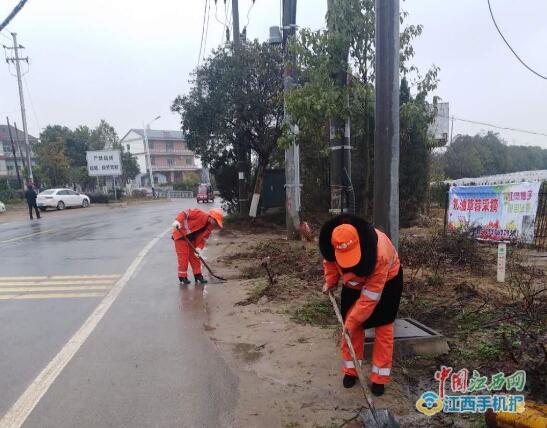 南昌市青山湖公路分局全力抓好冬季养护生产（图）