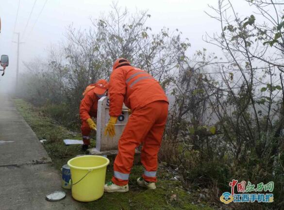 南昌市青山湖公路分局全力抓好冬季养护生产（图）