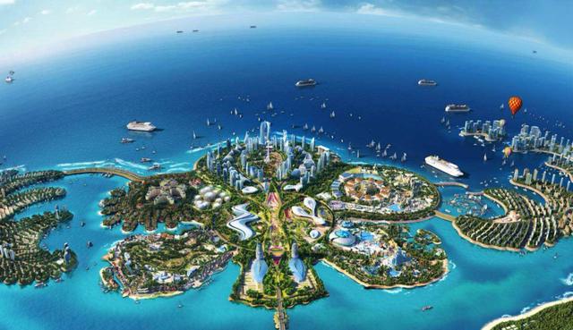 我国也建人工岛，设施完善不输迪拜棕榈岛，却因这个问题遭受争议