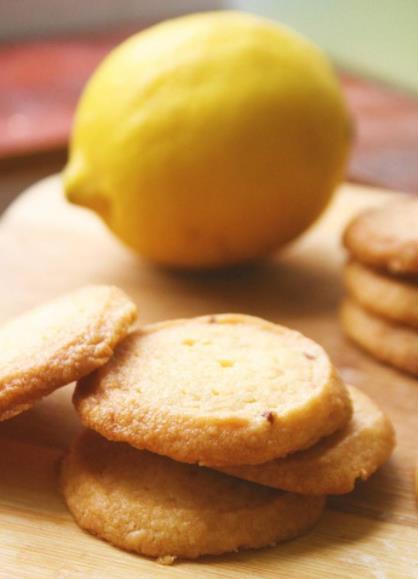 在家制作柠檬饼干,年轻妈妈养颜饼干,3分钟学会步骤简单0失败