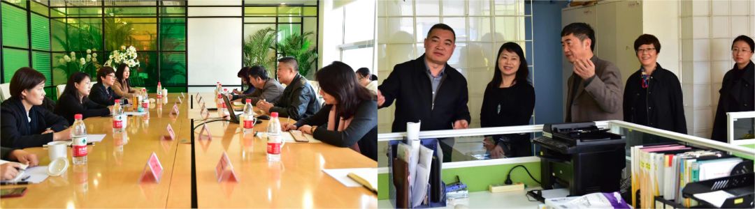 杭州临平新城党工委副书记马劲询一行走访中国轻工业出版社