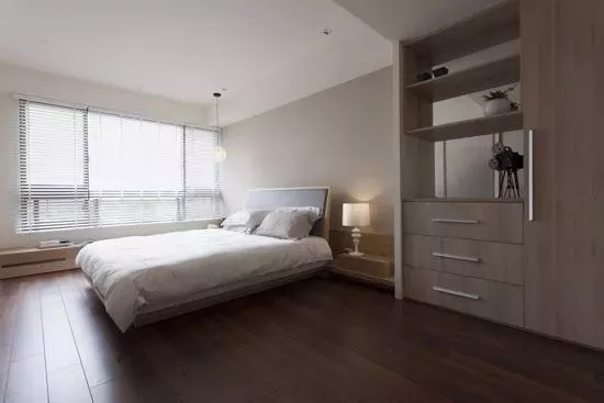 34款木色衣柜，实木或人造板都可以实现2.4