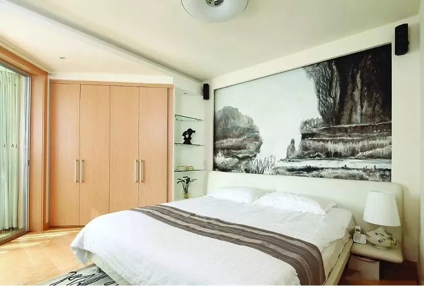 34款木色衣柜，实木或人造板都可以实现2.4