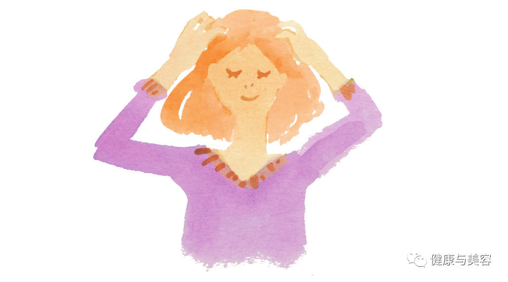 48岁洪欣的头发有没有一斤重?不显老的头发养护法