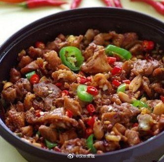 香辣花生酱鸡丁