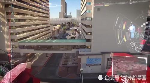 从钢铁侠战甲中往外看，原来视线是这样的，这也能叫高科技？