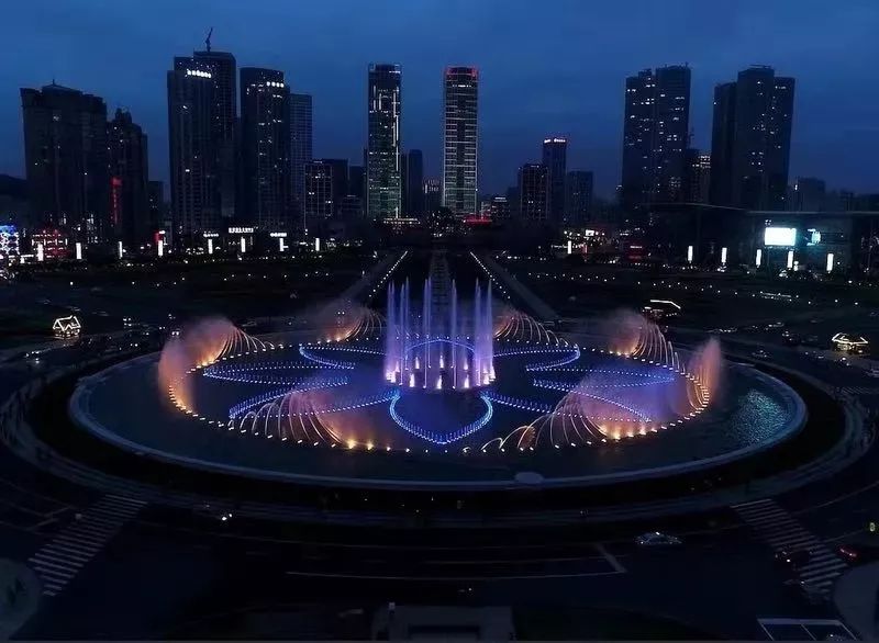 星海广场音乐喷泉时间表！