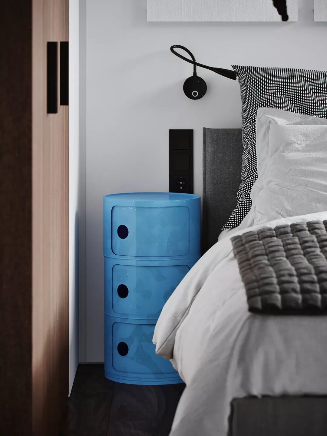 115㎡ 原木+大理石，让家更有质感