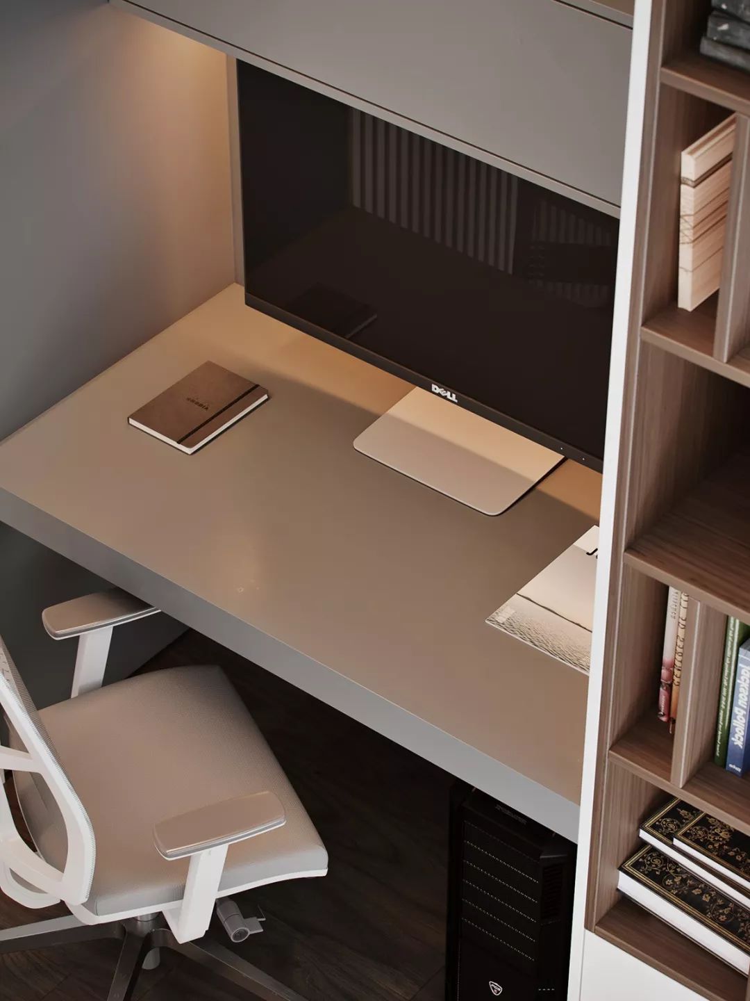 115㎡ 原木+大理石，让家更有质感