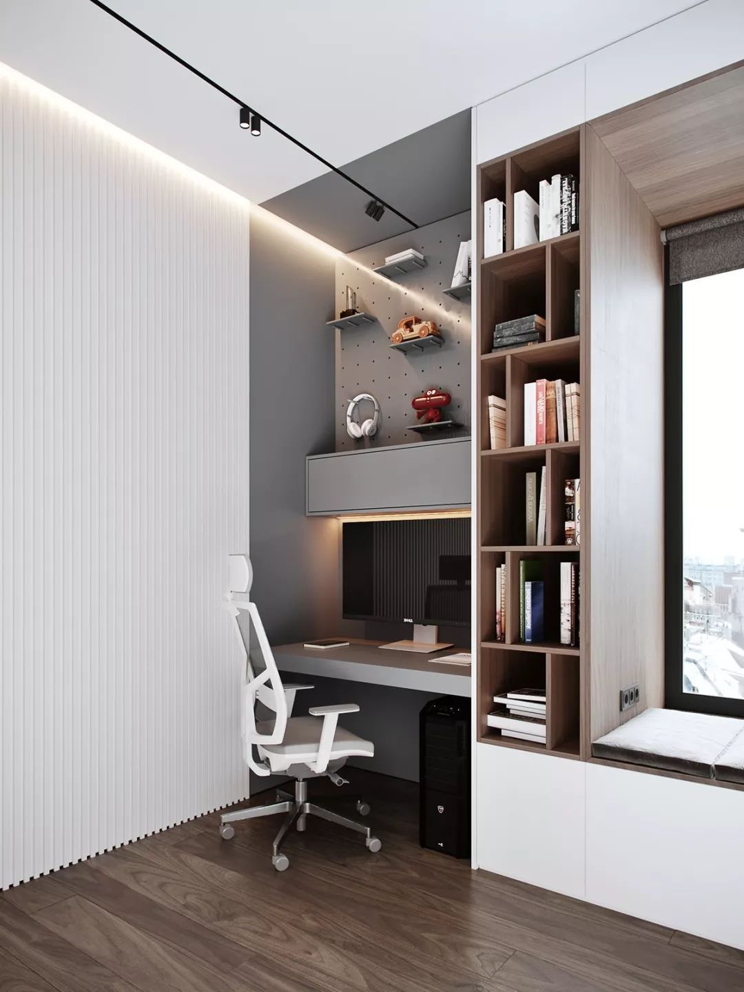 115㎡ 原木+大理石，让家更有质感