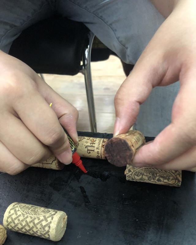 葡萄酒艺术品创造之葡萄酒塞