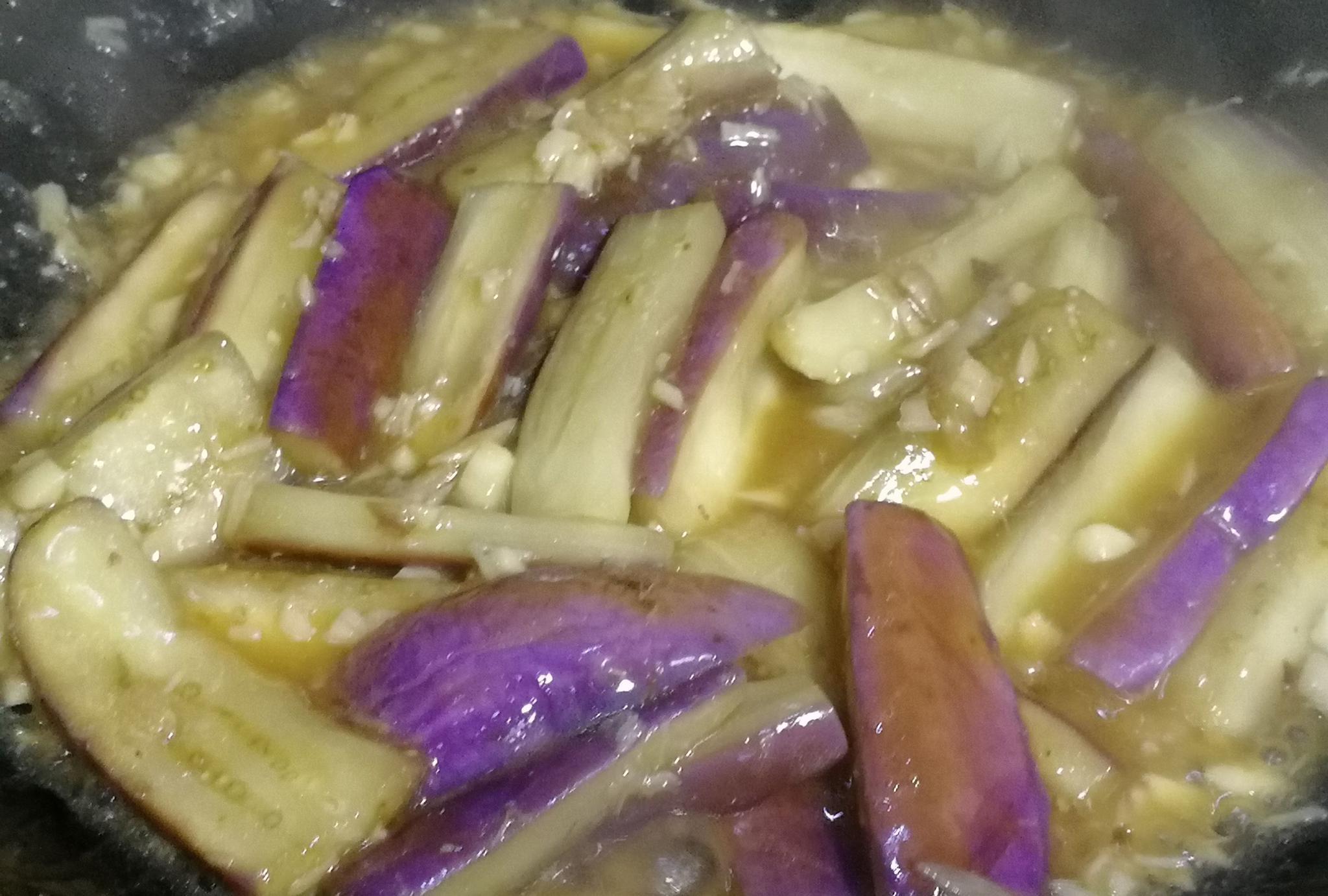 做了一份红烧茄子，这个环节没处理好，味道达不到期望值！