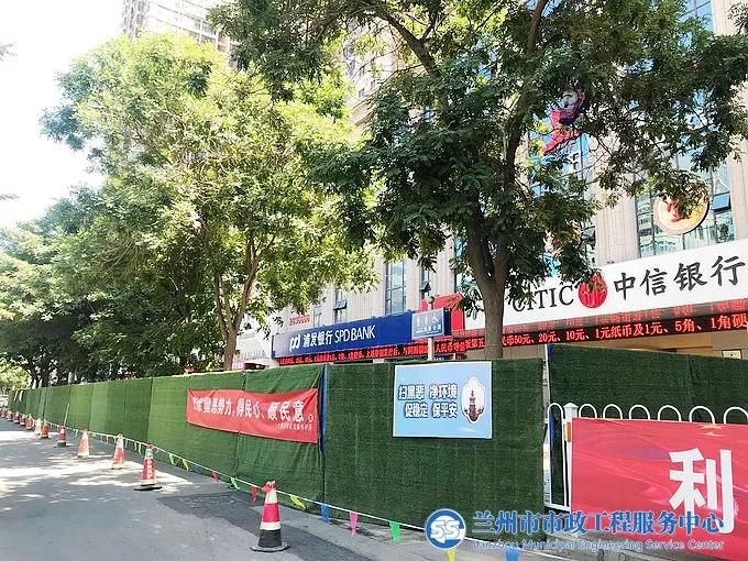 兰州轨道一号线沿线受损设施开始全面修复