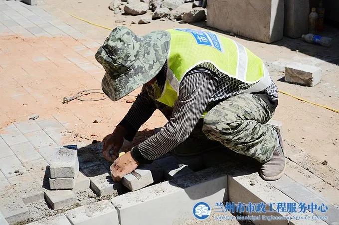 兰州轨道一号线沿线受损设施开始全面修复