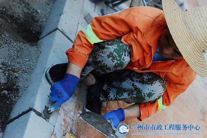 兰州轨道一号线沿线受损设施开始全面修复