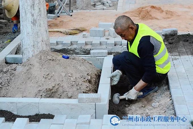 兰州轨道一号线沿线受损设施开始全面修复