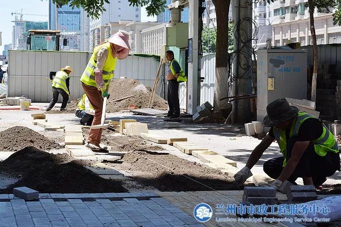 兰州轨道一号线沿线受损设施开始全面修复