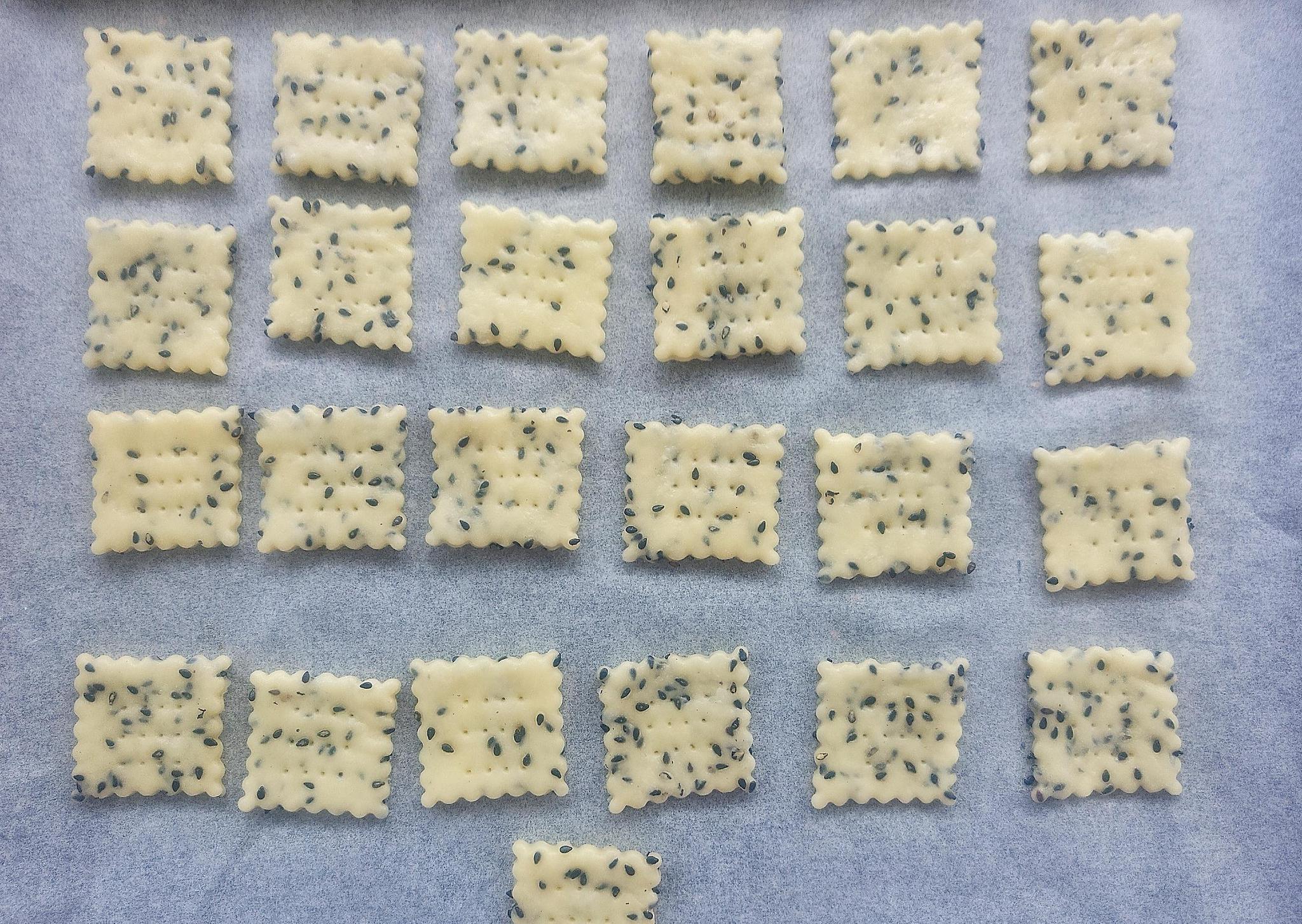 在家就能做的苏打饼干,咸香酥脆,越嚼越有滋味,大人孩子都喜欢