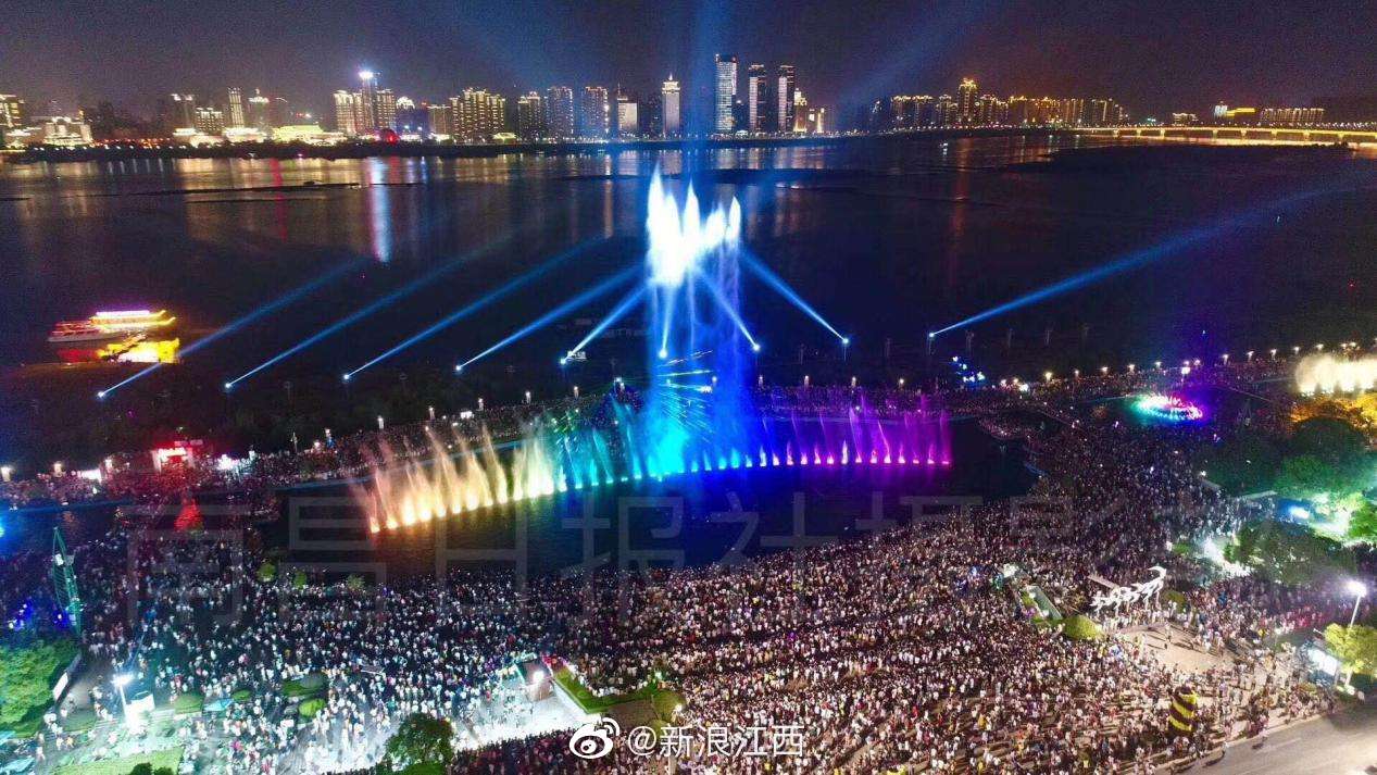紧急通知！南昌秋水广场音乐喷泉将检修10天 今晚起暂停开放