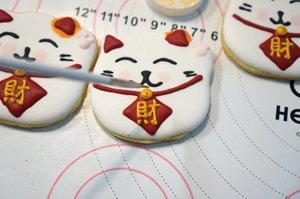 不知道吃什么,糖霜招财猫饼干准没错