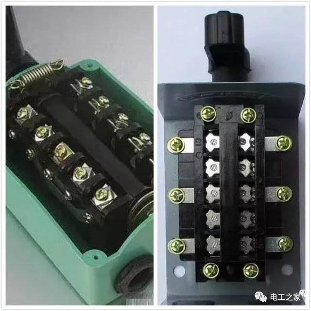 电机倒顺开关怎么接线，什么原理？