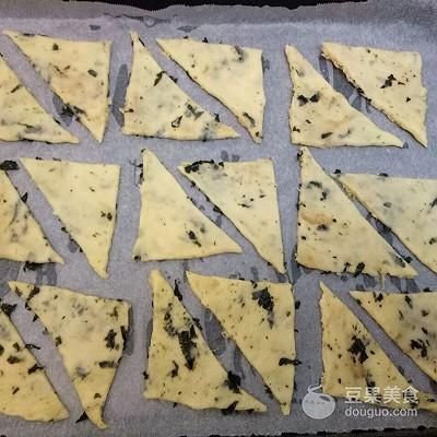 海苔肉松咸饼干，香甜可口，做法简单