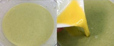 做法简单的网红抹茶毛巾卷，夹上奶冻，满满的柔滑美妙的滋味！