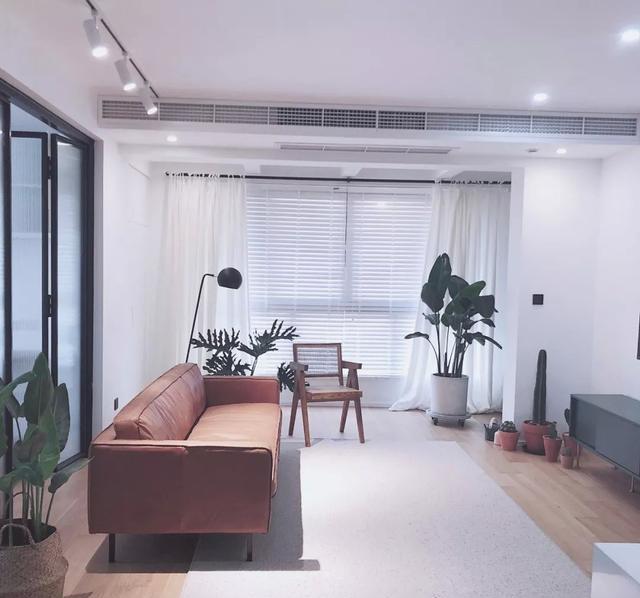 银川装修 ｜ 斯为美装饰 ｜ 简约客厅这样配窗帘，更舒适年轻