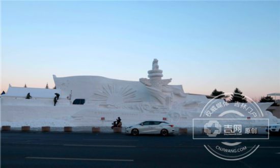 长春雕塑冰雪世界1月1日起正式试运营