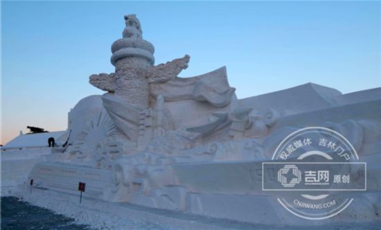 长春雕塑冰雪世界1月1日起正式试运营