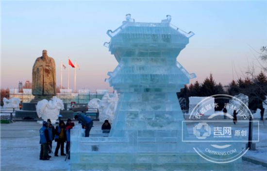 长春雕塑冰雪世界1月1日起正式试运营