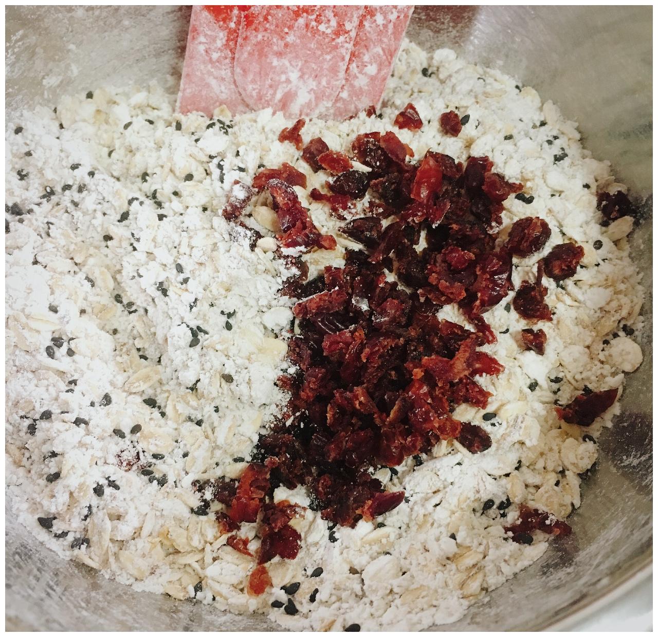 无糖无油低脂全麦燕麦代餐饼干