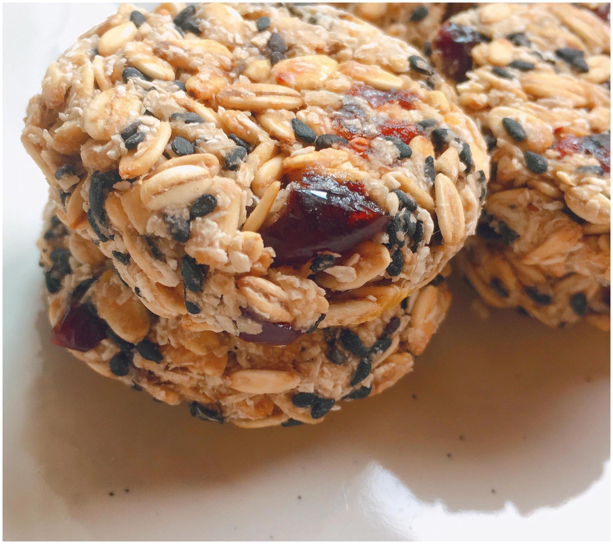 无糖无油低脂全麦燕麦代餐饼干