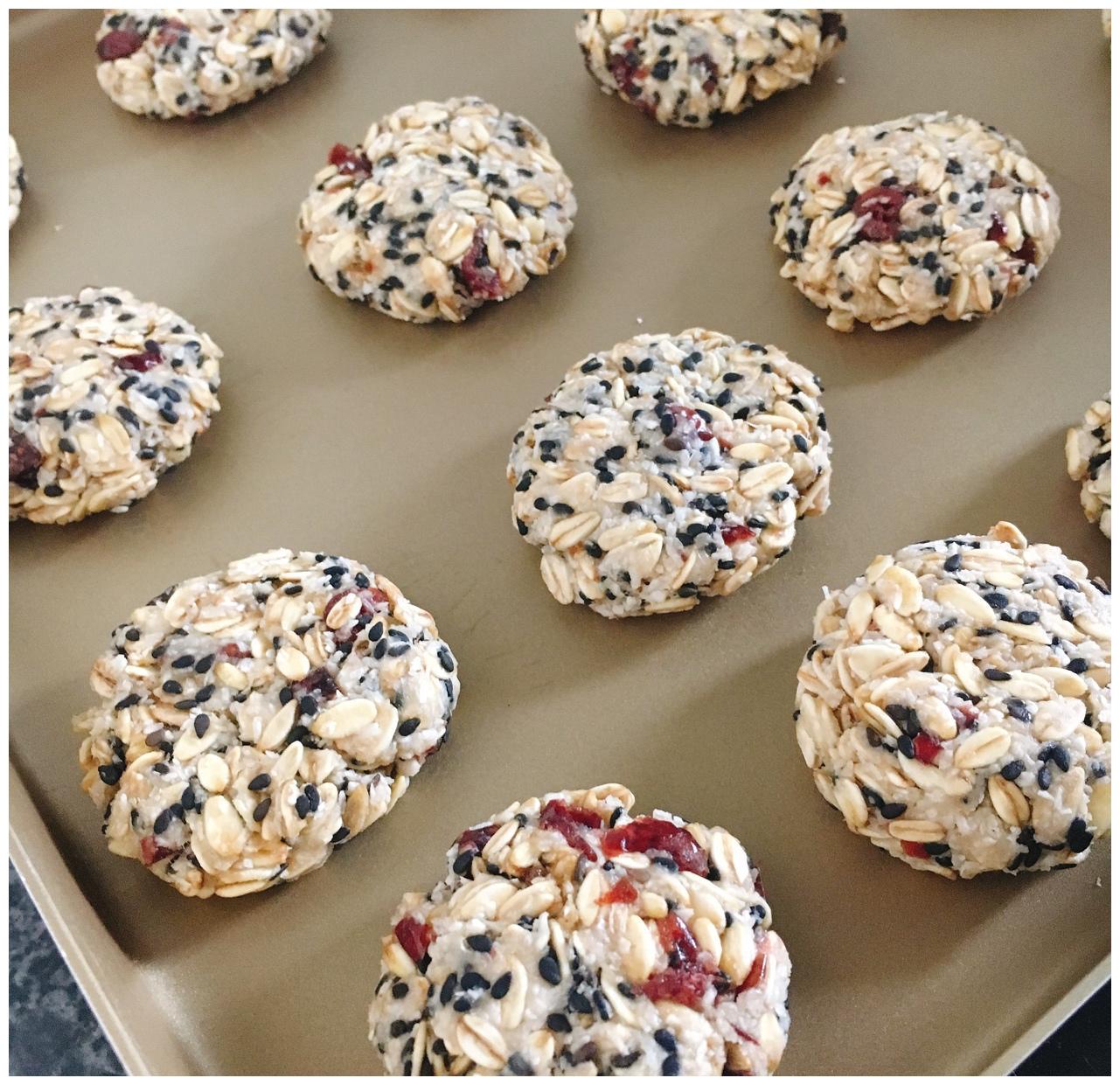 无糖无油低脂全麦燕麦代餐饼干