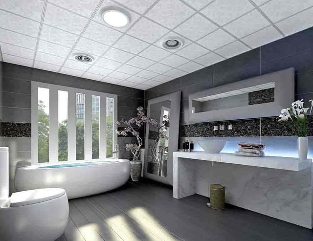 卫生间装修,吊顶扣板用复合板还是铝制品?钱差不少,效果也不同