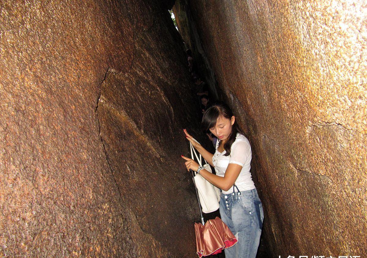 天然石雕,山无棱,天地合,乃敢与君绝