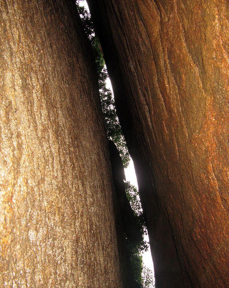 天然石雕,山无棱,天地合,乃敢与君绝