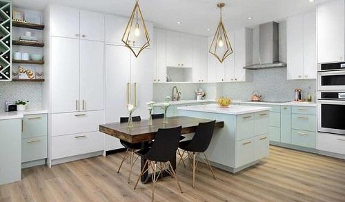 只要选对材质，做好养护，厨房也能铺木质地板，了解一下吧