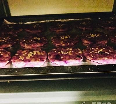 燕麦紫薯饼干 网红美食我来做