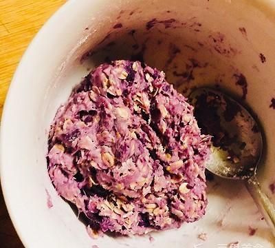 燕麦紫薯饼干 网红美食我来做
