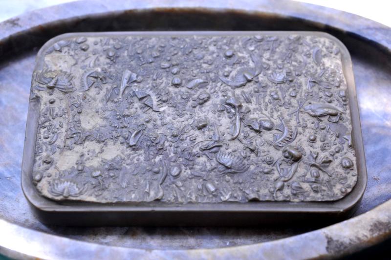 一锤子砸出了个古化石，泰安一八旬老翁的石雕传奇