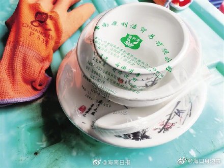 碗洁难保！海口部分消毒餐具卫生堪忧