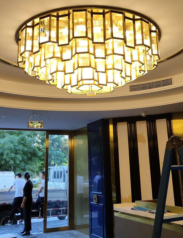 明璞灯饰丨餐厅、酒店非标工程灯具定制案例展示！
