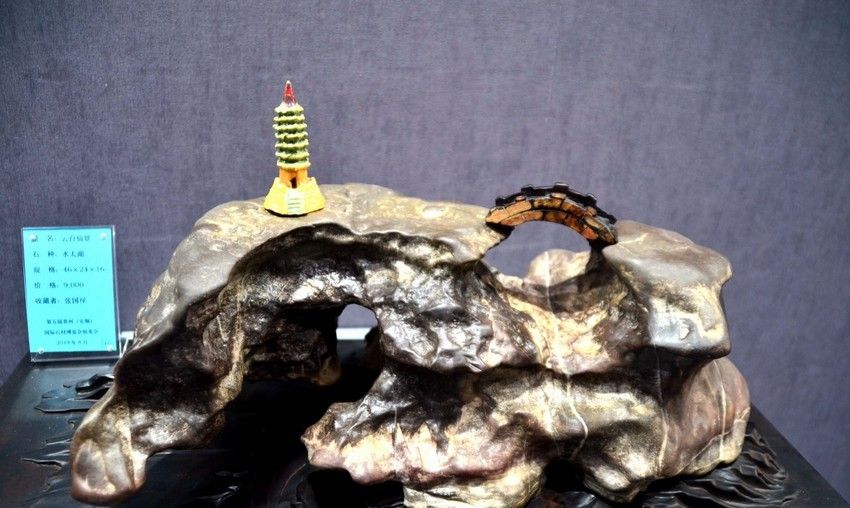 贵州安顺：200余件石雕精品集体亮相石博会（高清组图）