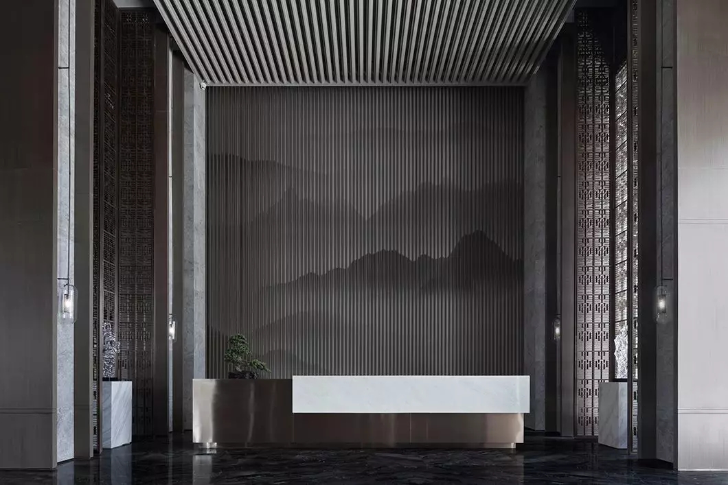 装修公司案例|大理石+高级灰,自然又奢华的顶级设计!