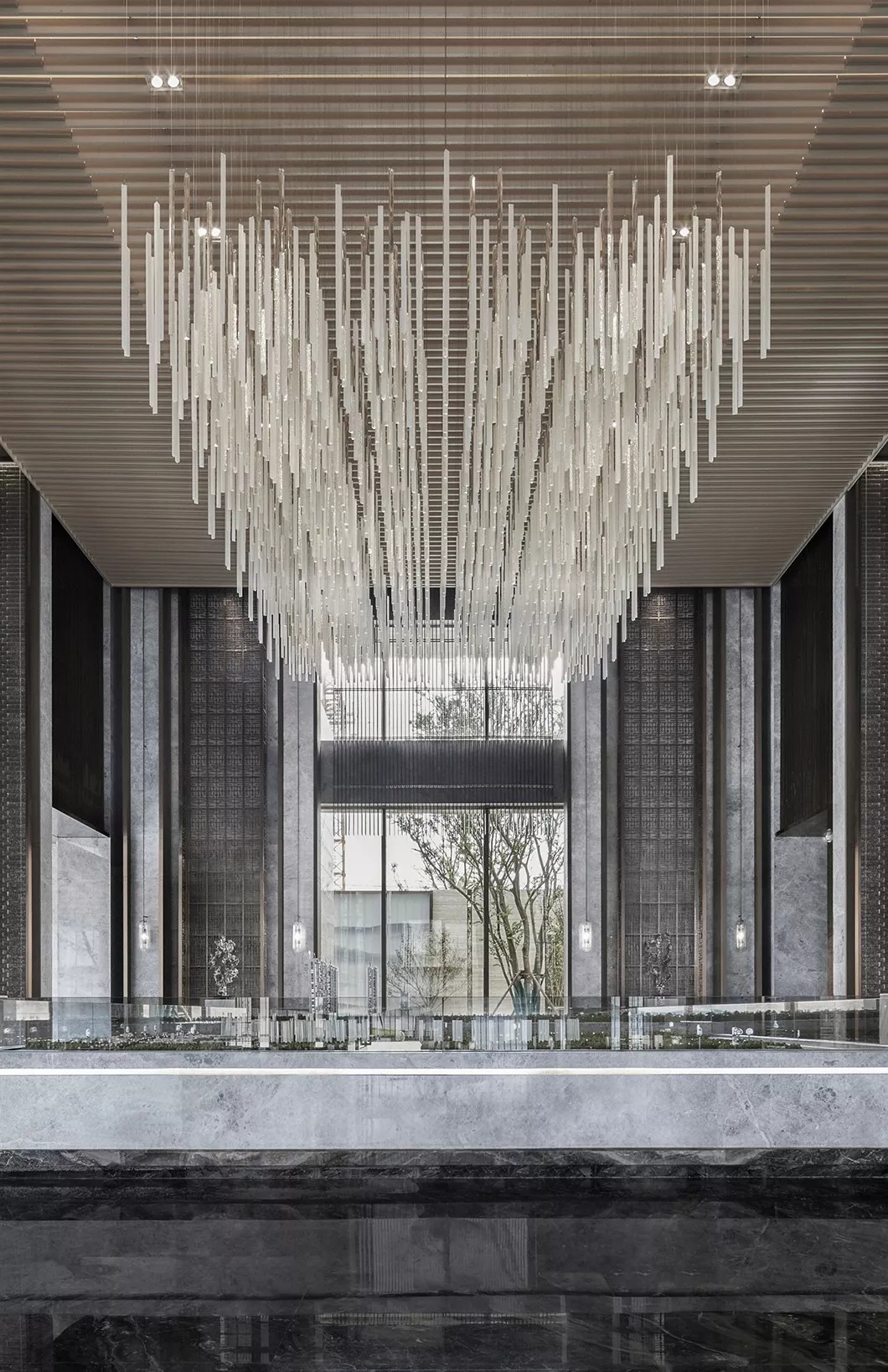 装修公司案例|大理石+高级灰,自然又奢华的顶级设计!