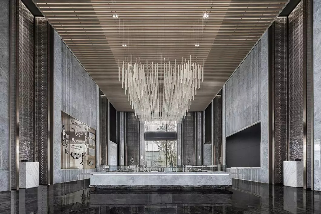 装修公司案例|大理石+高级灰,自然又奢华的顶级设计!