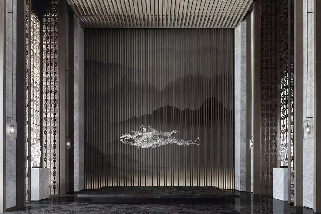 装修公司案例|大理石+高级灰,自然又奢华的顶级设计!