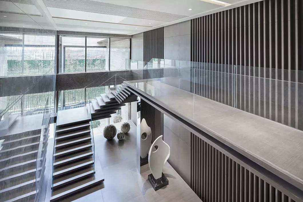 装修公司案例|大理石+高级灰,自然又奢华的顶级设计!